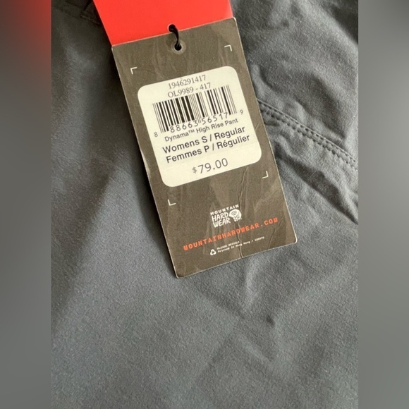 Mountain Hardware women dynama high rise hiking pants NWT - Picture 7 of 7